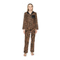 Luxurious Women's Satin Pajamas in Bold Animal Print – Comfortable & Stylish Sleepwear