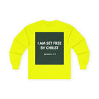 Galatians 5:1 Inspirational Long Sleeve Tee