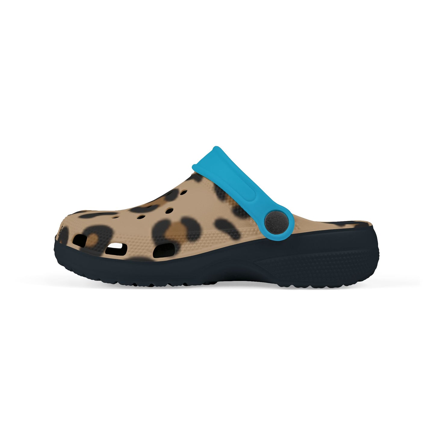 Kids' Stylish Leopard Print EVA Foam Clogs for Summer Fun