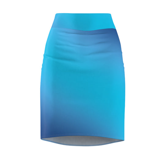 Women’s Trendy Ombre Pencil Skirt - Stylish & Versatile for Any Occasion