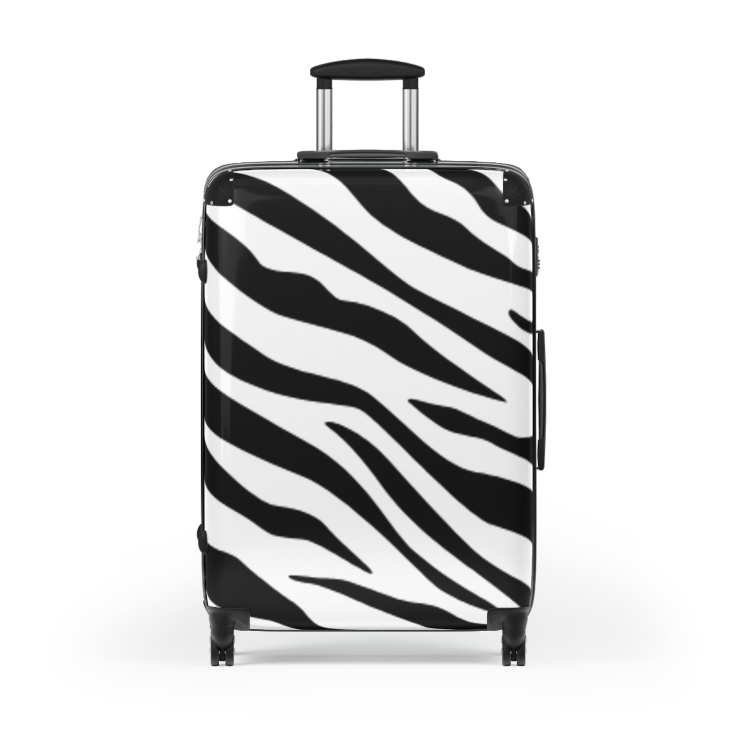 Stylish Zebra Print Suitcase - Travel in Style with Bold Designs