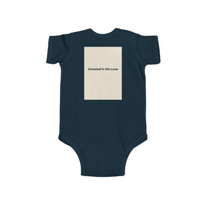 Created in His Love Infant Bodysuit - Adorable Baby Outfit for Newborns