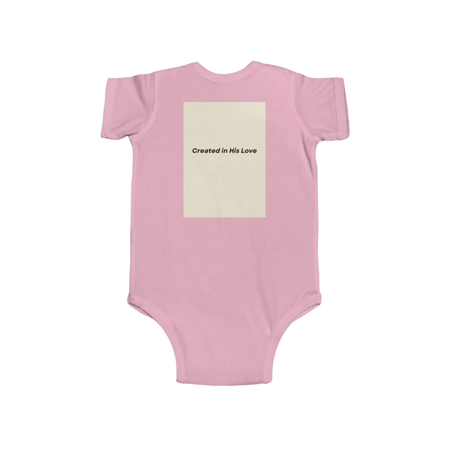 Created in His Love Infant Bodysuit - Adorable Baby Outfit for Newborns