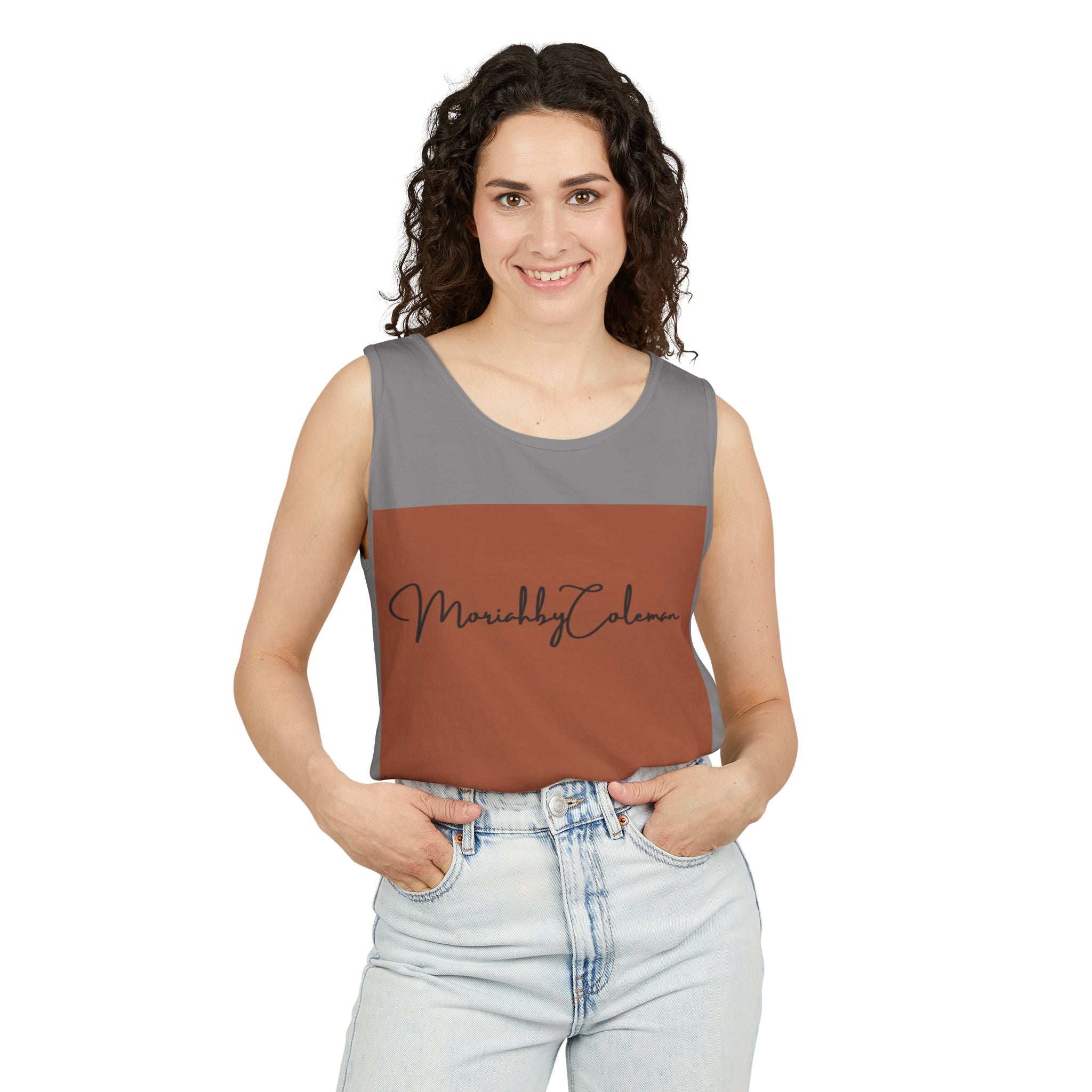 Stylish Unisex Tank Top with Modern Design, Casual Summer Wear, Beach, Outdoor Adventures, Gift for Friends, Unique Fashion Statement