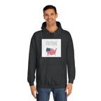 Unisex College Hoodie - "United in Freedom Together" Design
