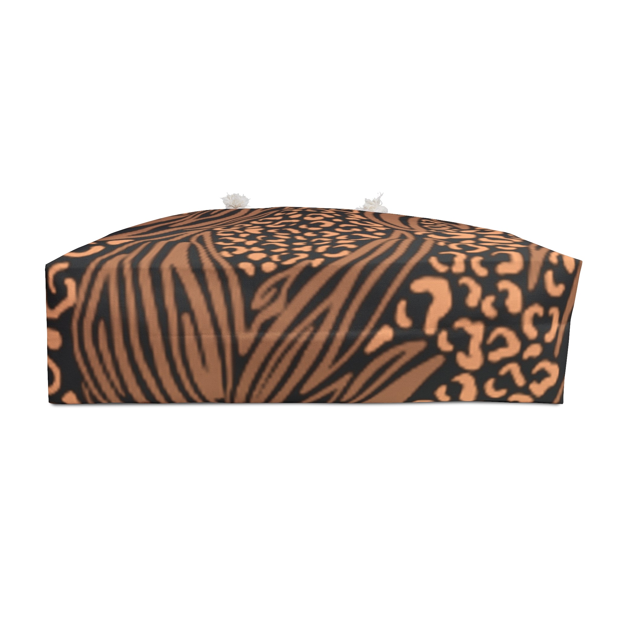 Chic Leopard Print Weekender Bag - Stylish Travel Tote for Weekend Getaways