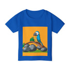 Cute Toddler T-Shirt with Colorful Parrot Design