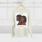 Irresistible Crewneck Sweatshirt, Black Woman Sweatshirt, Women's Fashion Top, Casual Layering, Gift for Her, Streetwear Style