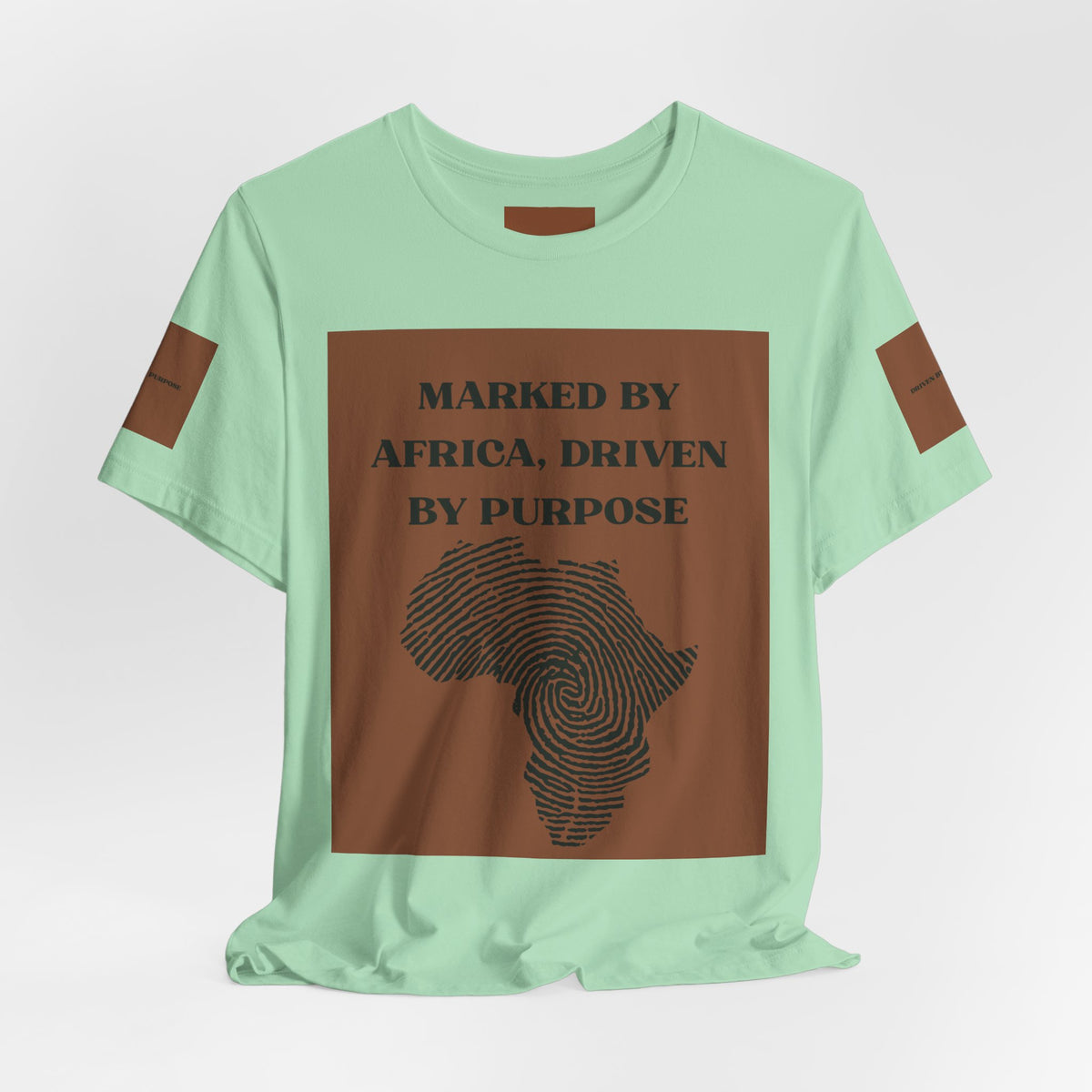 Marked by Africa Unisex Jersey Tee - Driven by Purpose Graphic Shirt