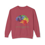 God's Wisdom Rainbow Crewneck Sweatshirt - Unisex Inspirational Apparel