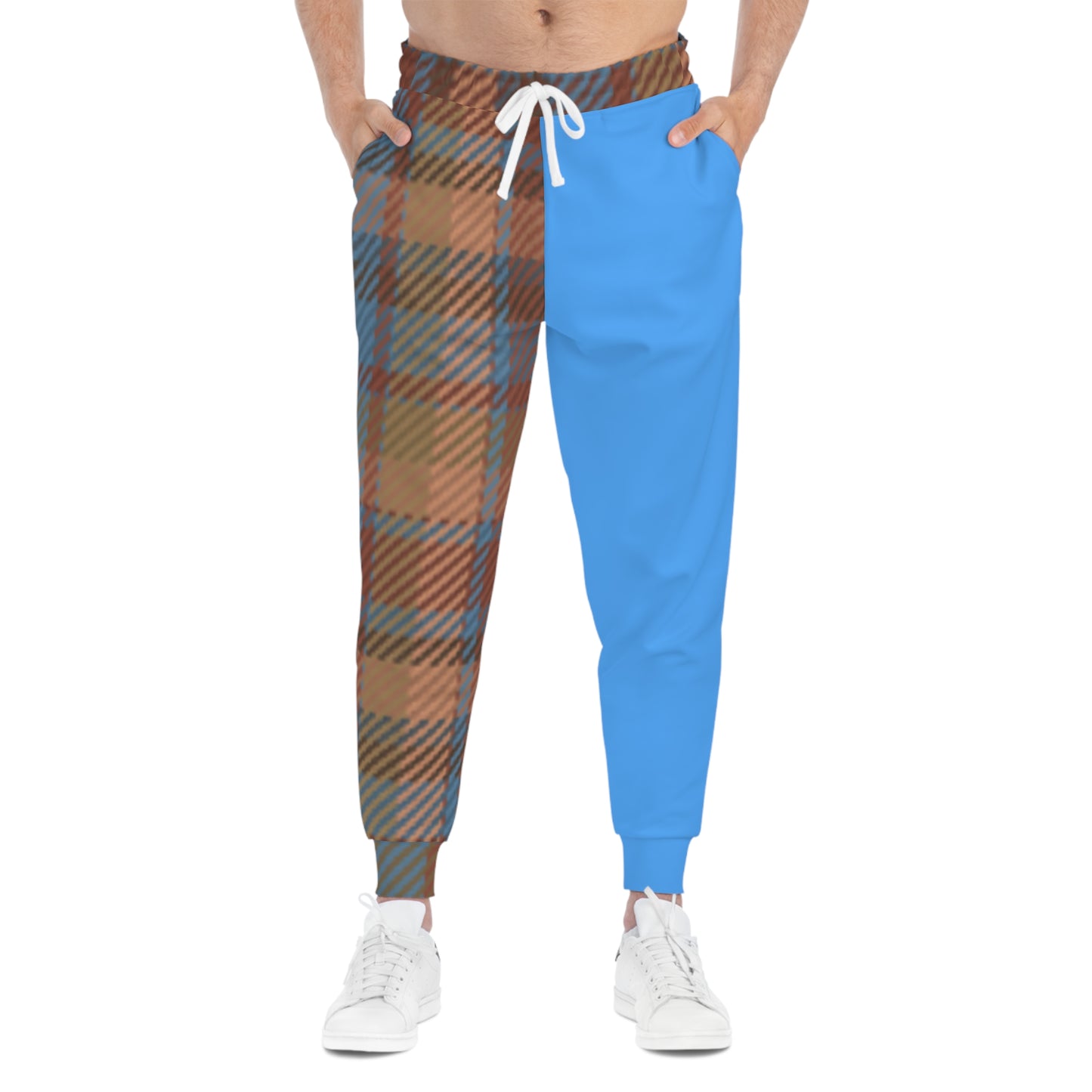 Stylish Two-Tone Athletic Joggers - Comfortable & Trendy for Active Lifestyle