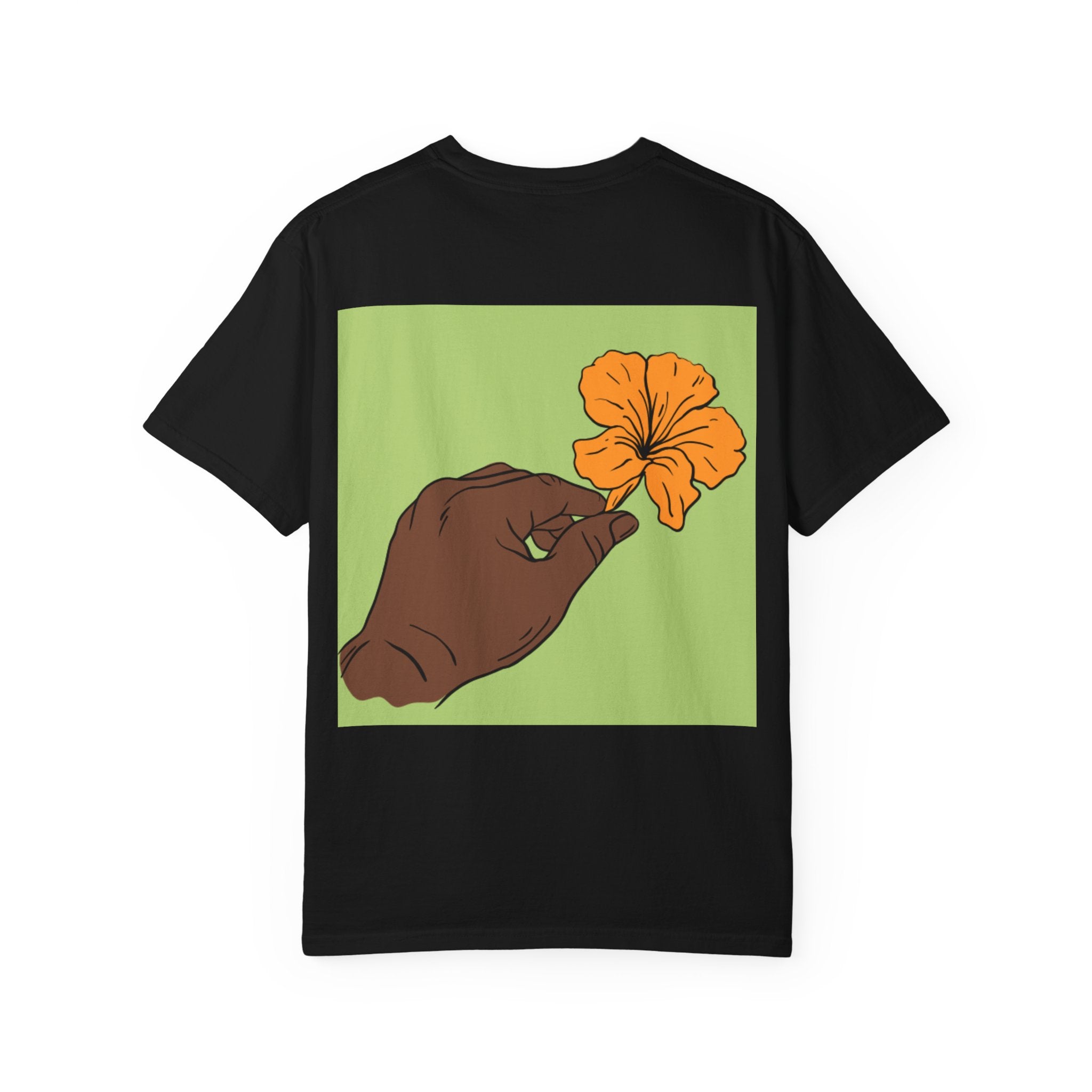 Inspirational Flower T-Shirt, Positive Quote Tee, Nature Lover Gift, Unisex Graphic Tee, Motivational Apparel, Spring Fashion