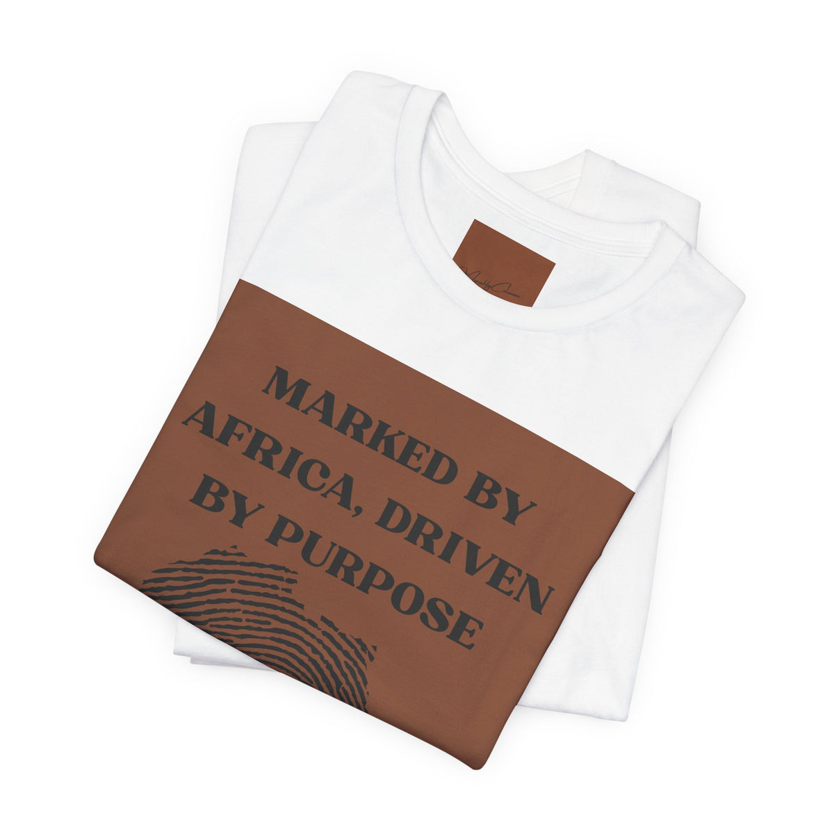 Marked by Africa Unisex Jersey Tee - Driven by Purpose Graphic Shirt