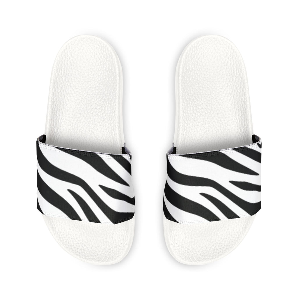 Trendy Women's Zebra Print Removable-Strap Sandals