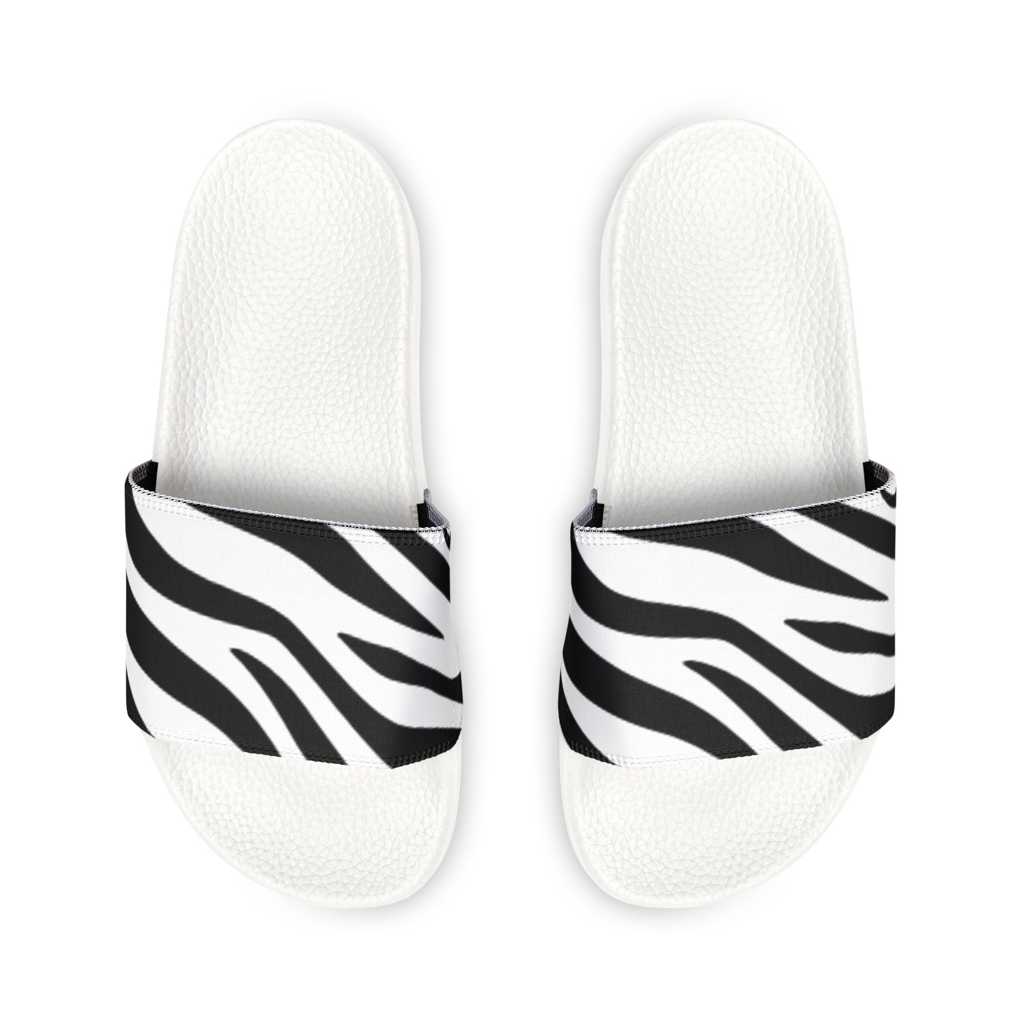 Trendy Women's Zebra Print Removable-Strap Sandals