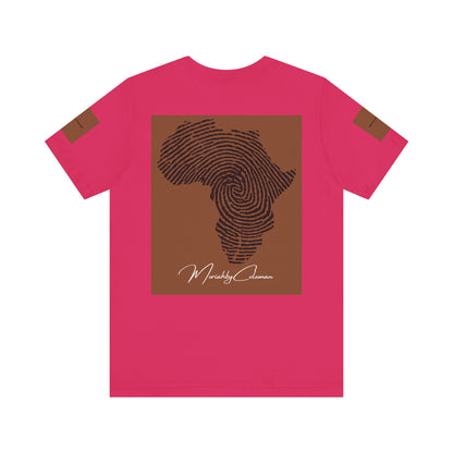 Marked by Africa Unisex Jersey Tee - Driven by Purpose Graphic Shirt