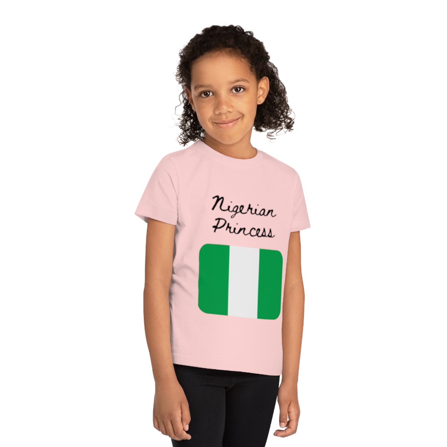 Nigerian Princess Kids' T-Shirt - Celebrate Heritage and Culture