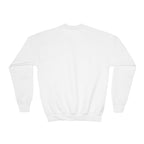 Youth Crewneck Sweatshirt - You Are a Masterpiece - Colorful Art Design