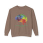 God's Wisdom Rainbow Crewneck Sweatshirt - Unisex Inspirational Apparel