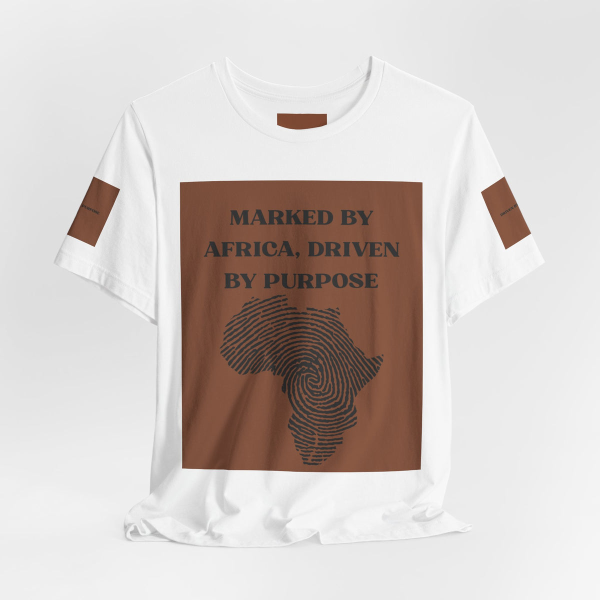 Marked by Africa Unisex Jersey Tee - Driven by Purpose Graphic Shirt