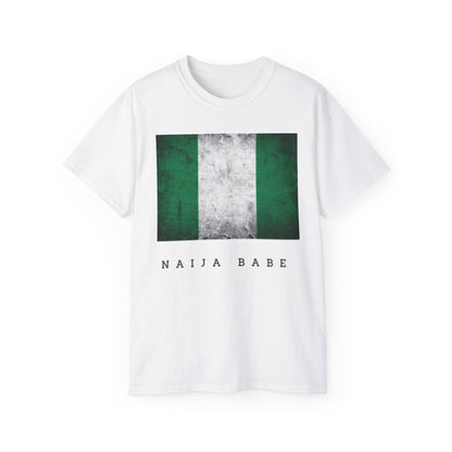 Naija Babe Unisex Ultra Cotton Tee - Celebrate Nigerian Pride