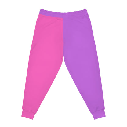 Vibrant Athletic Joggers - Trendy Gradient Pants for Active Lifestyle