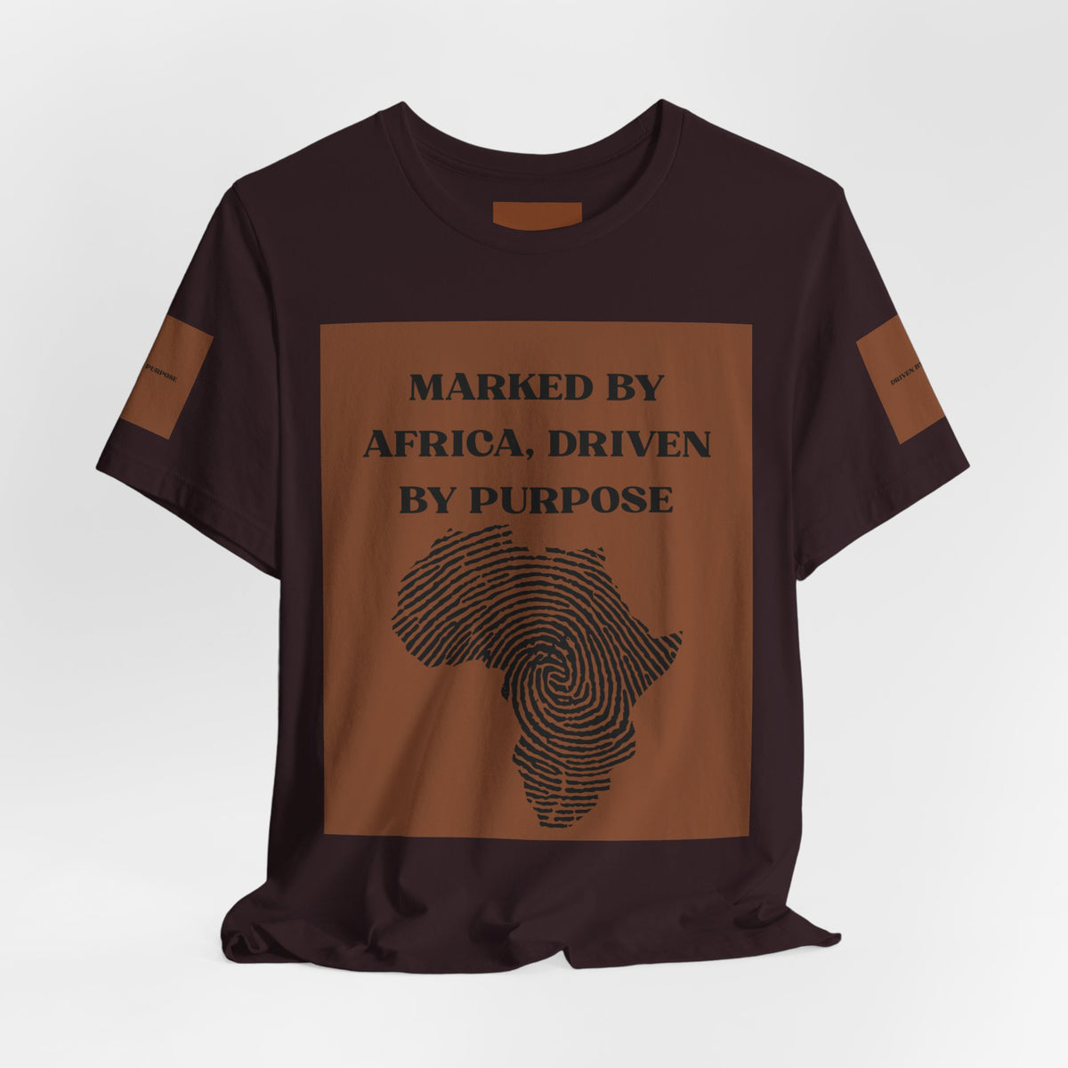 Marked by Africa Unisex Jersey Tee - Driven by Purpose Graphic Shirt