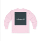 Galatians 5:1 Inspirational Long Sleeve Tee