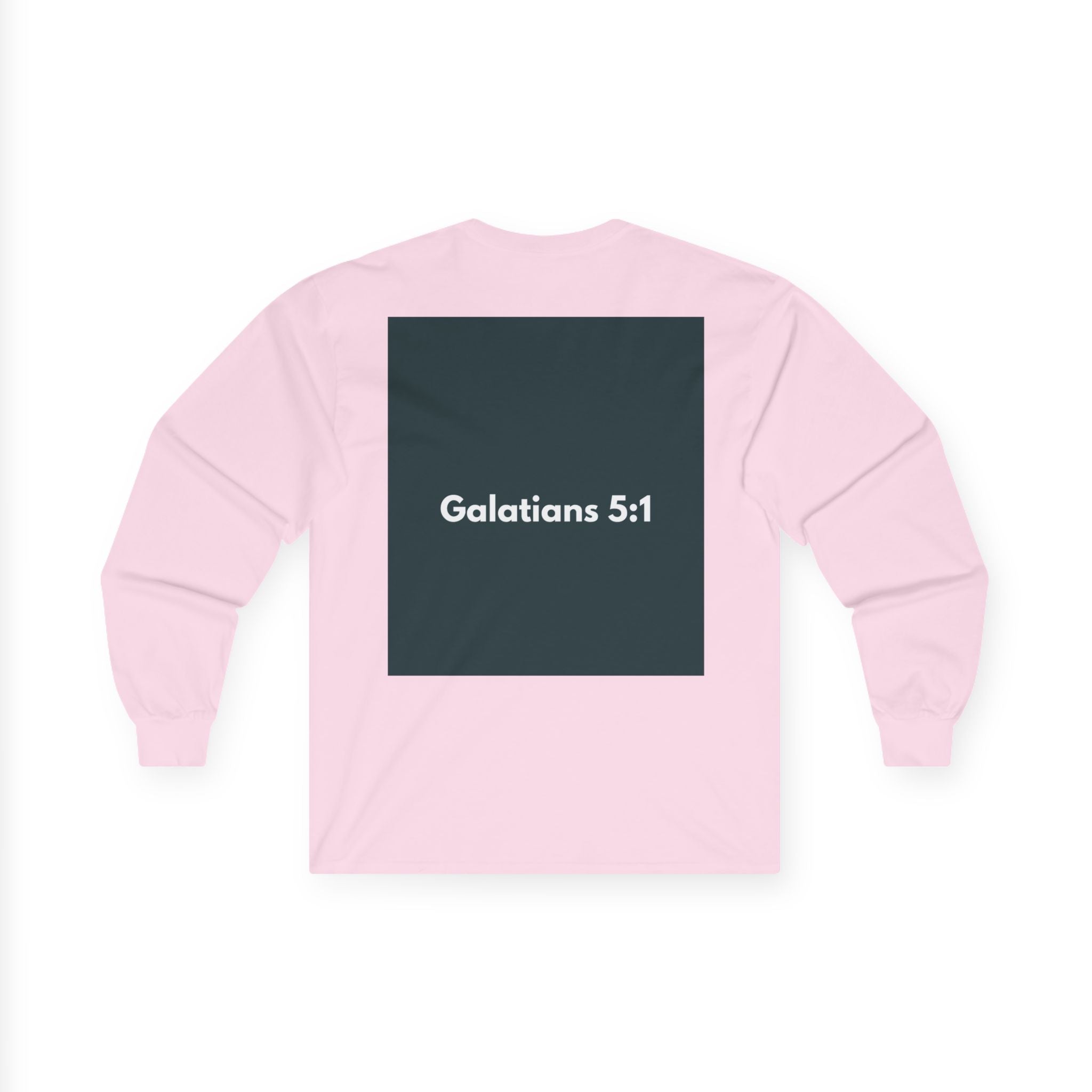 Galatians 5:1 Inspirational Long Sleeve Tee