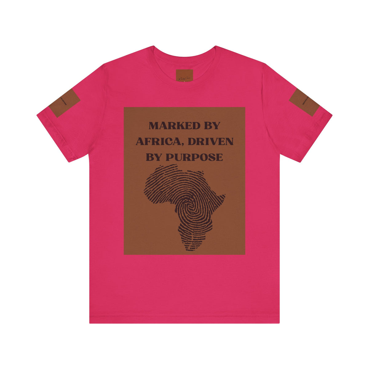 Marked by Africa Unisex Jersey Tee - Driven by Purpose Graphic Shirt
