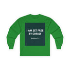 Galatians 5:1 Inspirational Long Sleeve Tee