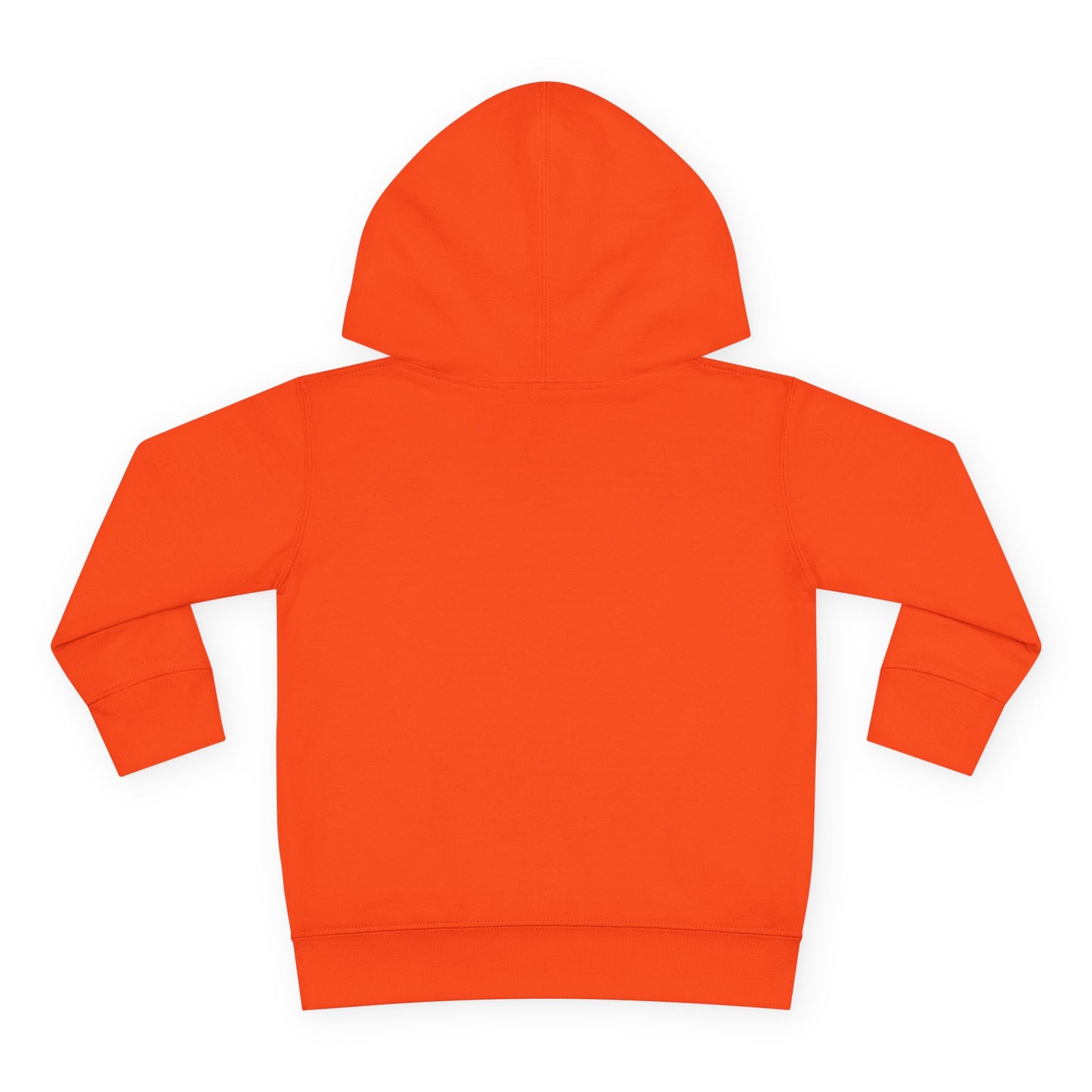 Dreaming Toddler Fleece Hoodie - Cozy Orange Pullover for Playtime and Sleepovers