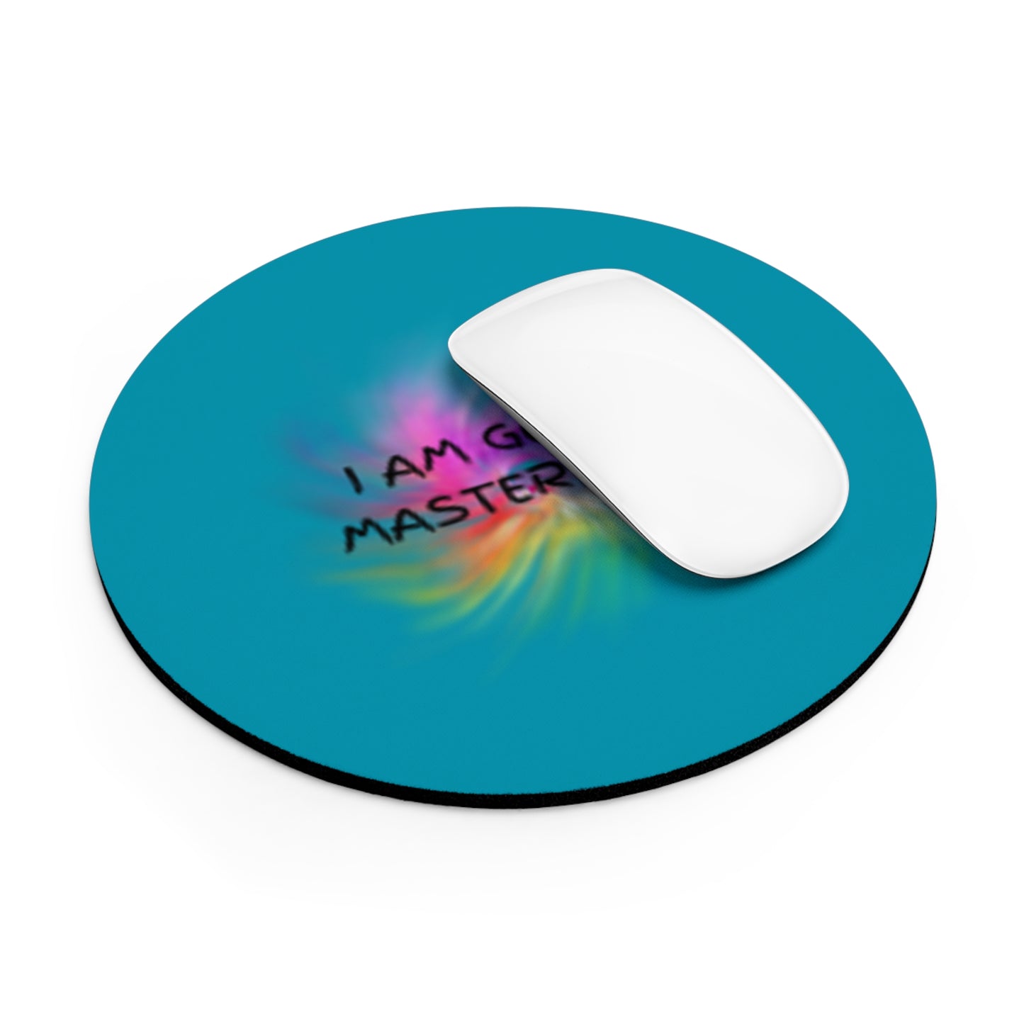 Inspirational Mouse Pad - 'I Am God's Masterpiece' - Colorful Design for Home Office