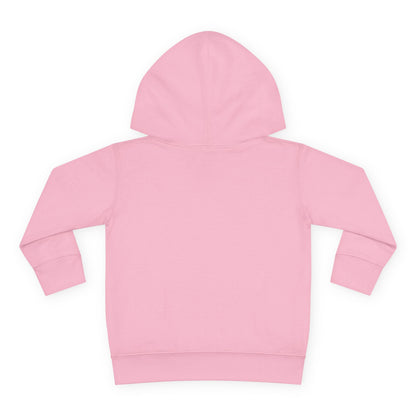 Cute Toddler Fleece Hoodie with Hearts Design - Perfect for Kids' Casual Wear and Gifts