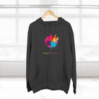 You Are a Masterpiece Colorful Fleece Hoodie - Artistic Pullover for Creative Souls