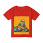 Cute Toddler T-Shirt with Colorful Parrot Design