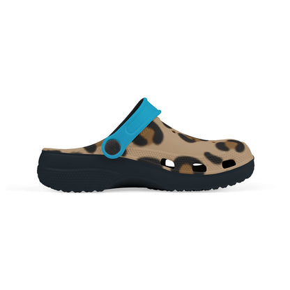 Kids' Stylish Leopard Print EVA Foam Clogs for Summer Fun