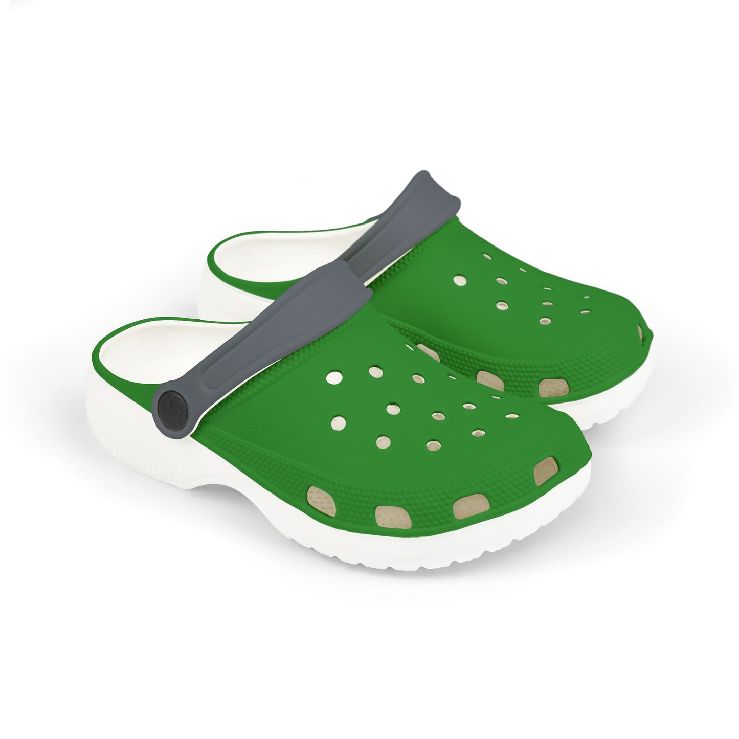 Kids' Green EVA Foam Clogs - Comfortable Garden & Play Shoes