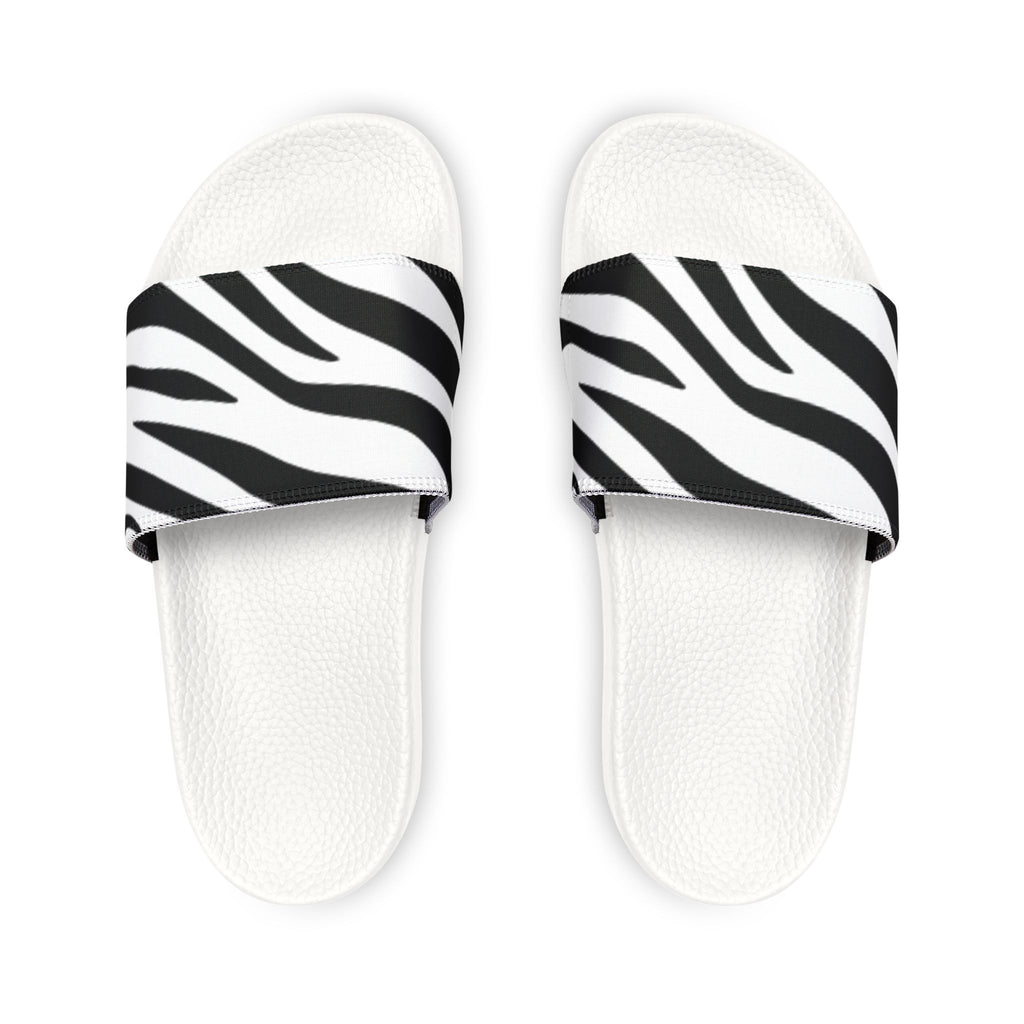 Trendy Women's Zebra Print Removable-Strap Sandals