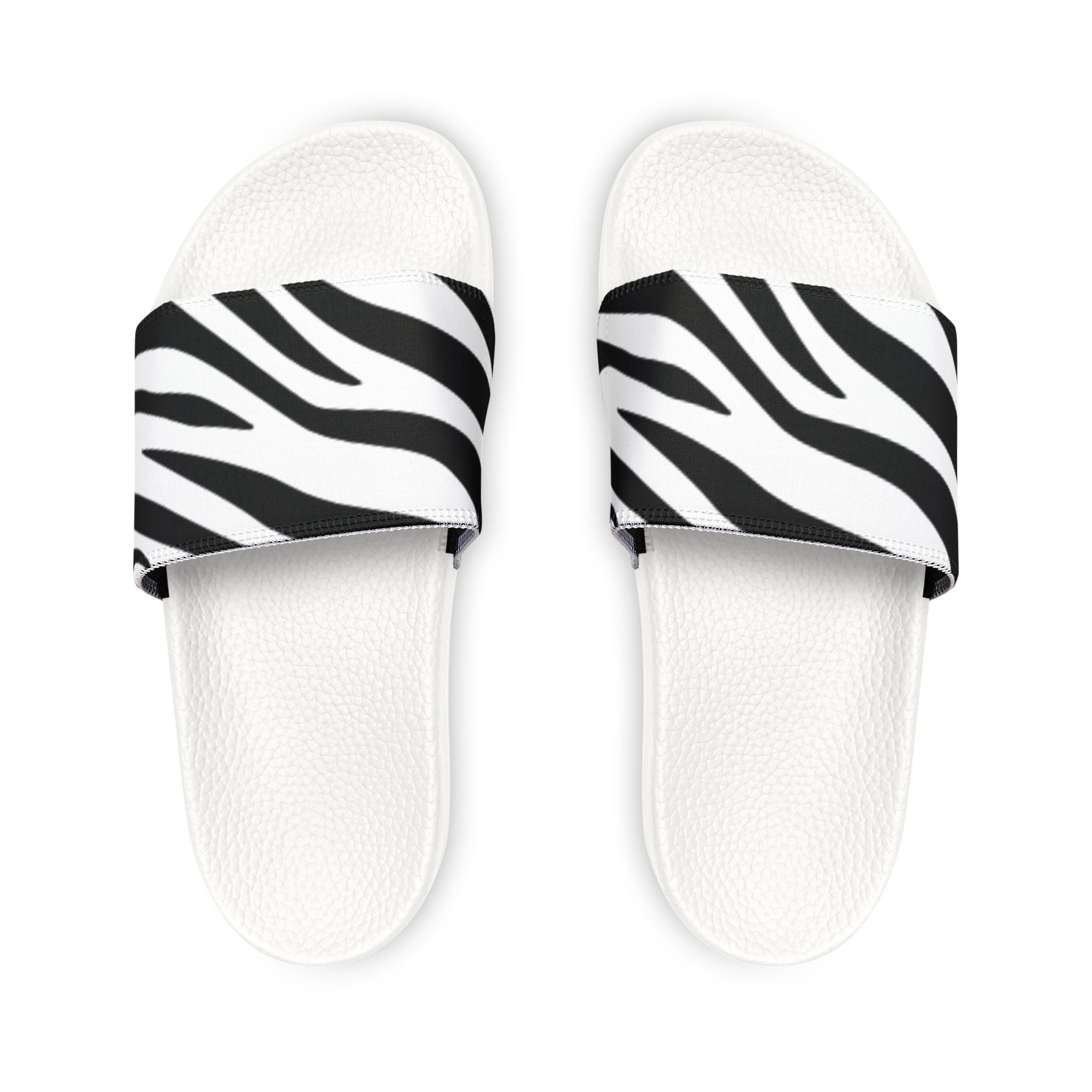 Trendy Women's Zebra Print Removable-Strap Sandals