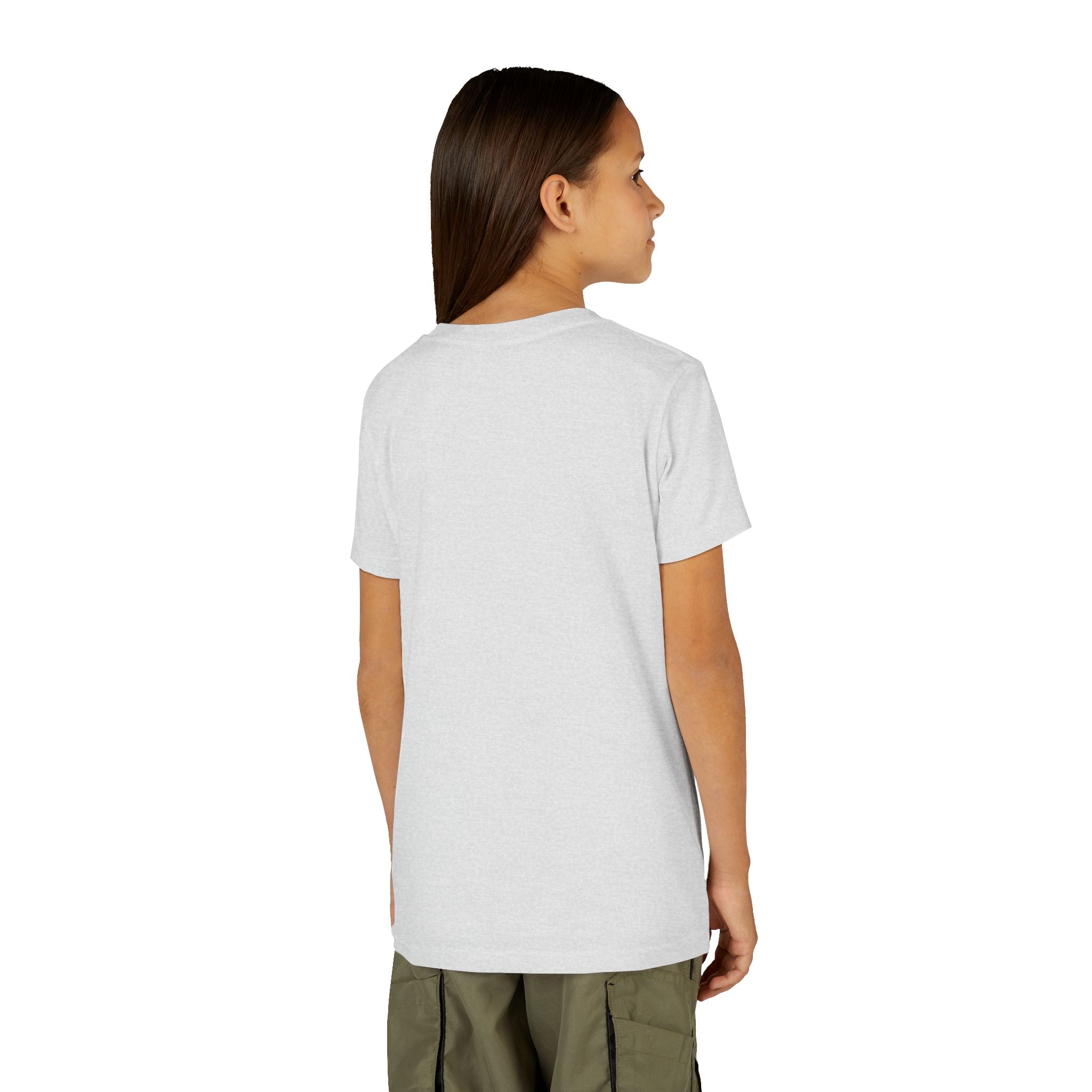 Stylish Youth Tee with Elegant Script Design, Perfect for Kids' Parties, Birthdays, Everyday Wear, Gift Ideas, and Family Photos