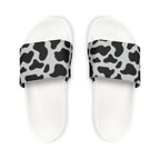 Stylish Cow Print Women's Removable-Strap Sandals for Summer Comfort