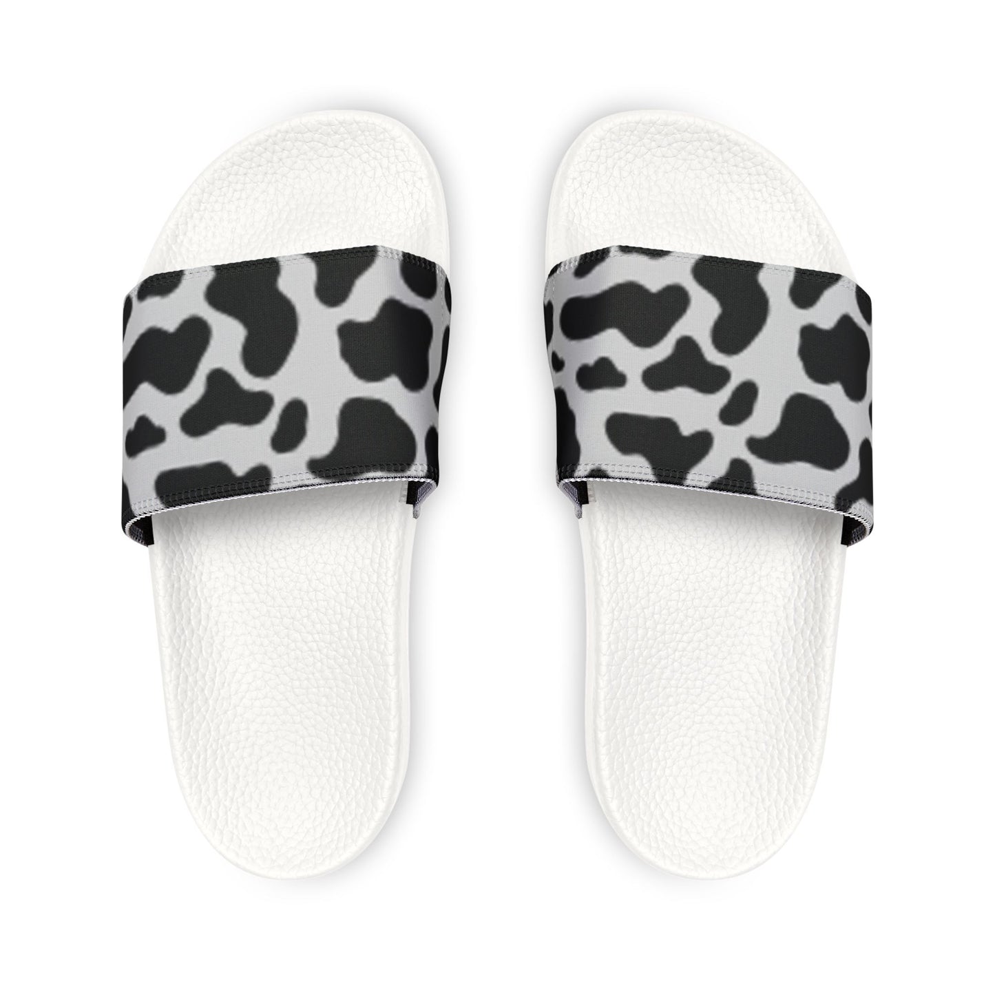 Stylish Cow Print Women's Removable-Strap Sandals for Summer Comfort