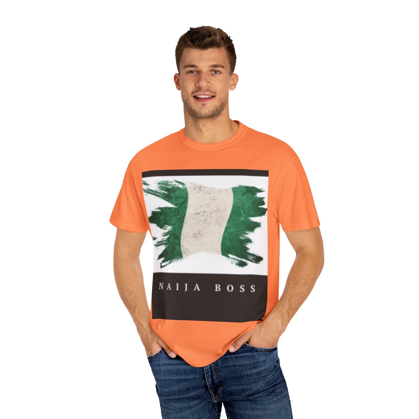 Unisex Nigerian Flag T-Shirt - Naija Boss Graphic Tee