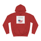 Unisex College Hoodie - "United in Freedom Together" Design