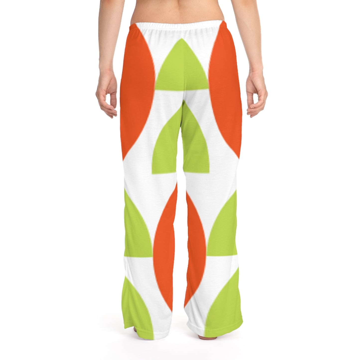 Vibrant Women's Pajama Pants - Colorful Geometric Design for Cozy Nights