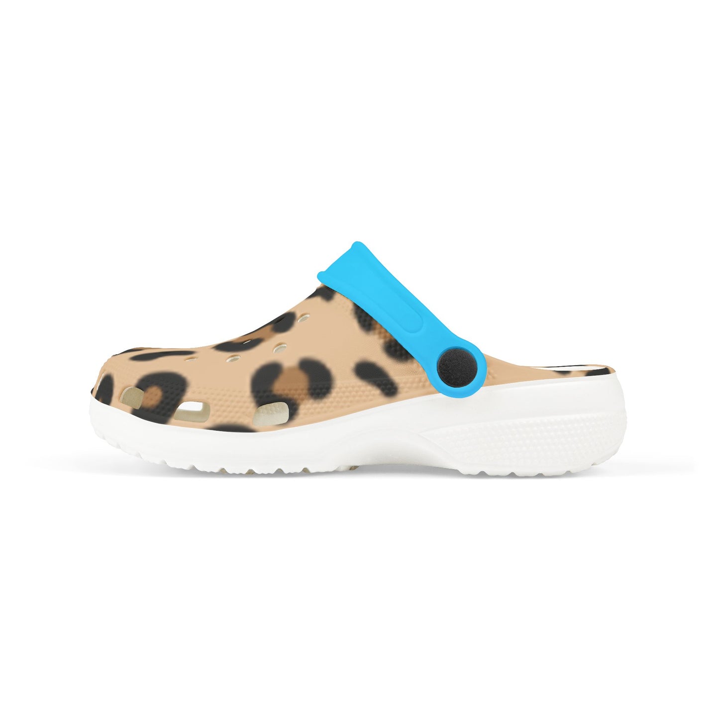 Kids' Stylish Leopard Print EVA Foam Clogs for Summer Fun